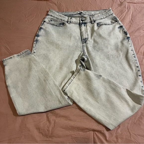 WOMENS JUDY BLUE HIGH WAIST SLIM FIT JEANS-ULTRA LIGHT BLUE Boho Stretch Sz 18W - Picture 3 of 10